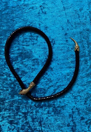VINTAGE SNAKE NECKLACE