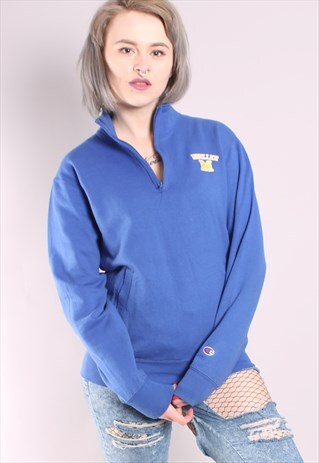 VINTAGE CHAMPION 1/4 ZIP SWEATSHIRT