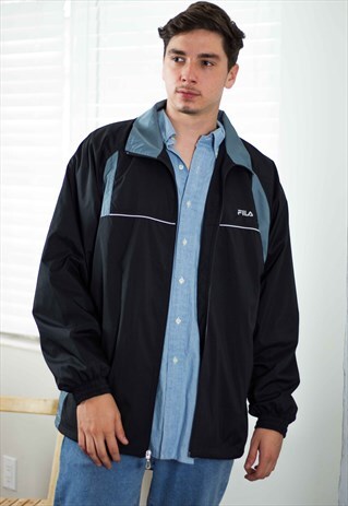 VINTAGE FILA JACKET LOGO 90S L 14.8