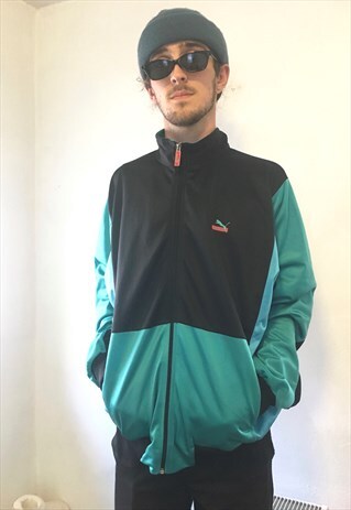 PUMA PUMA VINTAGE 90S ZIP UP TRACK SUIT TOP