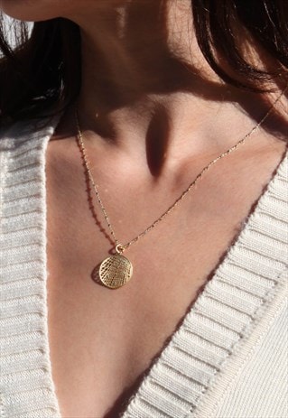 SILVER/GOLD PENDANT