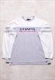Vintage Chaps Ralph Lauren Embroidered Spell Out Top 