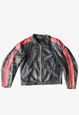 Vintage Y2K Dainese Leather Biker Jacket 