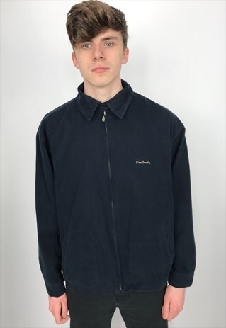 90S VINTAGE PIERRE CARDIN LINED HARRINGTON JACKET