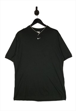 Y2K Nike Short Sleeve T-Shirt Men's In Black Size XL