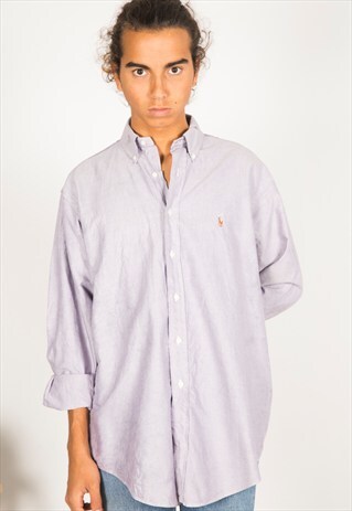 VINTAGE 80S POLO RALPH LAUREN SHIRT / R089