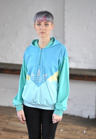 VINTAGE 80S ADIDAS COLORADO HOODIE RARE MADE IN WEST GERMANY