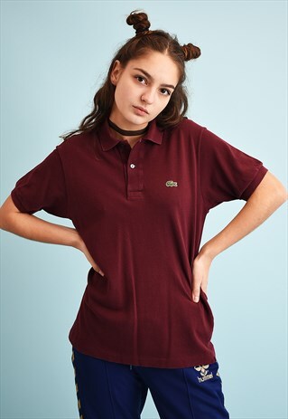 90'S RETRO LACOSTE SPORTS POLO T-SHIRT TEE TOP