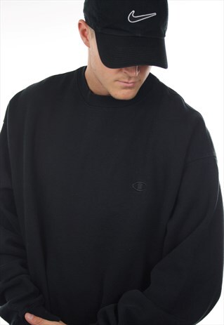 VINTAGE CHAMPION USA SMALL LOGO SWEATSHIRT JUMPER