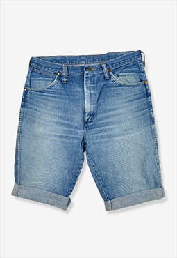Vintage Wrangler Grade B Mid Blue Denim Shorts Various