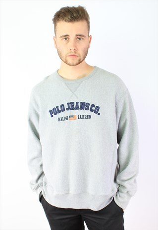 RALPH LAUREN POLO JEANS LOGO SWEATSHIRT