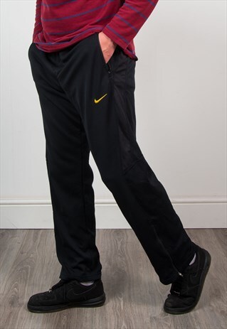 VINTAGE NIKE BLACK TRACKSUIT BOTTOMS LIVESTRONG