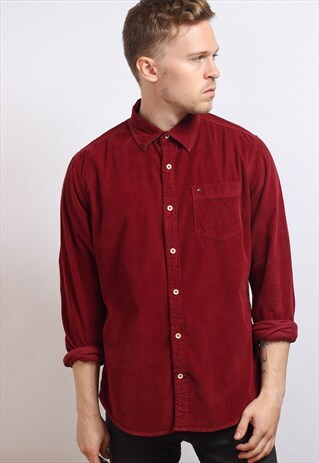 VINTAGE TOMMY HILFIGER CORDUROY SHIRT