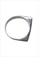 SILVER CLASSIC THUMB RING