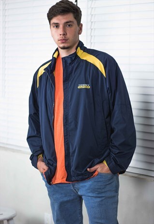VINTAGE TOMMY HILFIGER JACKET SHELL WINDBREAKER LOGO 20.5
