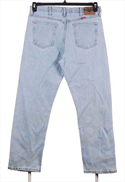 Vintage 90's Wrangler Jeans / Pants Denim Straight Leg Blue