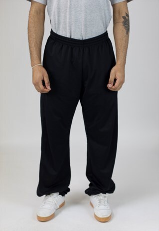 VINTAGE 90'S NIKE BLACK TRACKSUIT BOTTOMS