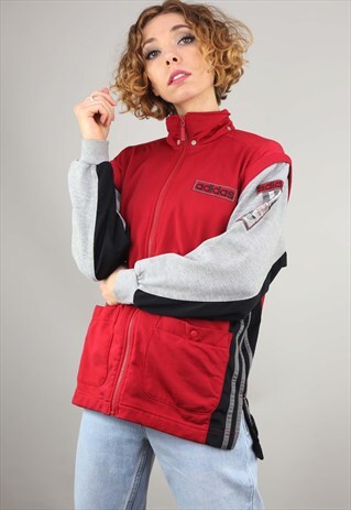 VINTAGE OVERSIZED ADIDAS TRACK JACKET
