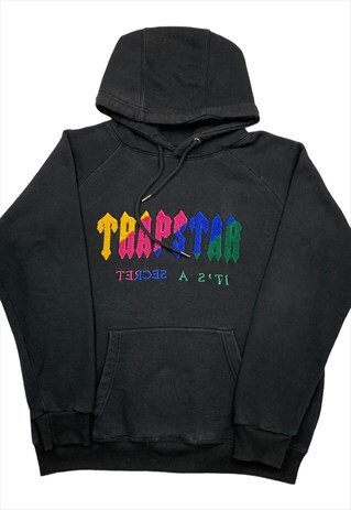 TRAPSTAR VINTAGE MEN'S BLACK HOODIE