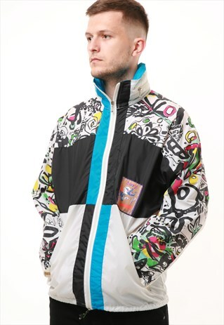 90S VINTAGE AVVENTURA BY SORRY SHELL JACKET 14652