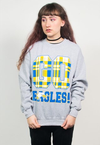 VINTAGE 90'S USA EAGLES SWEATSHIRT
