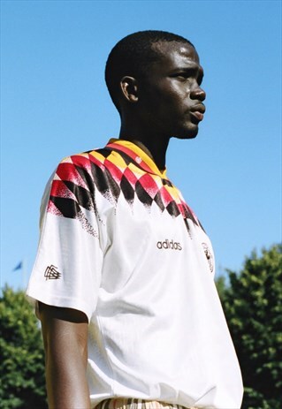 RARE 1994 ADIDAS GERMANY HOME USA 94 WORLD CUP JERSEY SHIRT