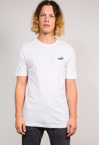VINTAGE 90'S PUMA WHITE T-SHIRT