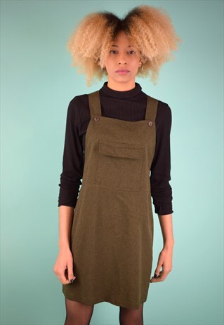 VINTAGE 90'S PINAFORE STYLE DRESS