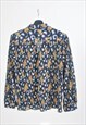 VINTAGE 90S BLOUSE IN ABSTRACT PRINT