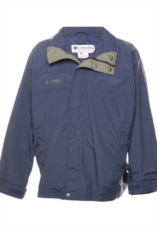 BEYOND RETRO VINTAGE COLUMBIA NYLON JACKET - L