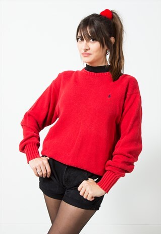 VINTAGE POLO RALPH LAUREN KNIT JUMPER / S498