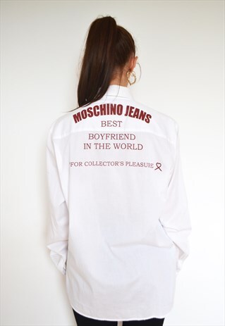 MOSCHINO BEST BOYFRIEND IN THE WORLD COLLECTORS SHIRT