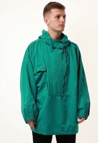 MADE IN WEST GERMANY HEAD SHELL HOODED JACKET ANORAK 16021