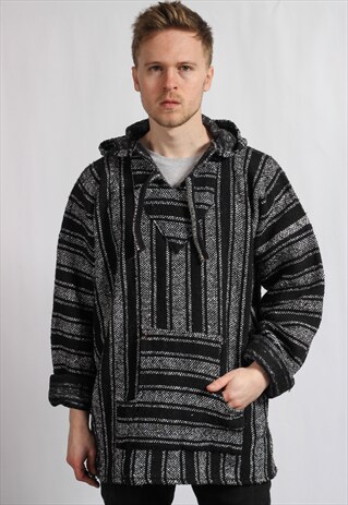 VINTAGE BAJA MEXICAN HOODIE