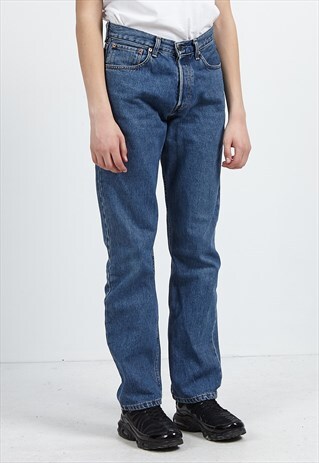 VINTAGE BLUE LEVI'S 582 06 FIT DENIM JEANS