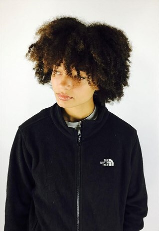 NORTH FACE BLACK TEDDY BEAR FLEECE