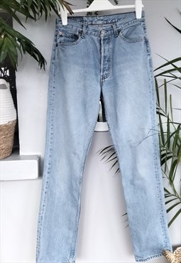 1993 Blue 501 Straight Leg Perfect Levi Jeans