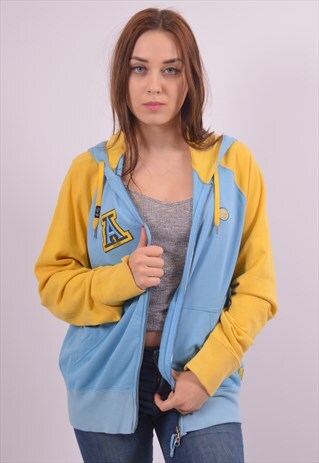 VINTAGE SERGIO TACCHINI A ACADEMY HOODIE SWEATER BLUE