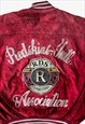 VINTAGE REDSKINS ASSOCIATION LEATHER VARSITY JACKET