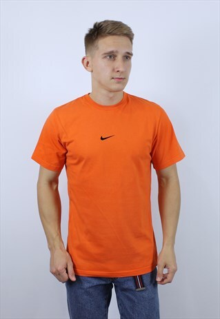NIKE VINTAGE ORANGE T-SHIRT MEN