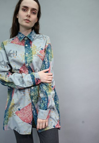 VINTAGE 80'S PRINT SHIRT