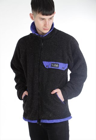 VINTAGE REVERSIBLE RAB FLEECE/JACKET