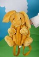 BUNNY RABBIT BACKPACK FLUFFY CUTE FESTIVAL PARTY BAG