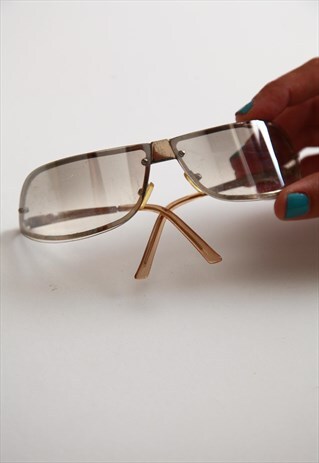 VINTAGE GOLD FRAME, ULTRA LIGHT GREY LENSES