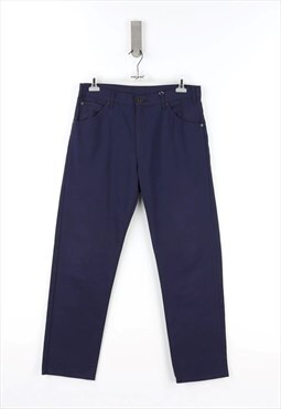 Levi's 615 75 17 High Waist Trousers in Blue - W36 - L34