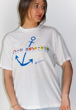 Vintage 90's Westerdam Nautical Boat T-Shirt
