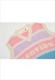 SLEEVELESS KNITTED VEST SWEATER FLUFFY GILET CARDIGAN PINK