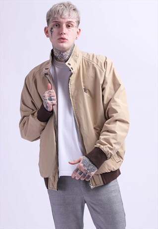 VINTAGE TOMMY HILFIGER REVERSIBLE HARRINGTON JACKET