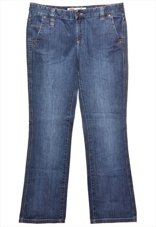 BEYOND RETRO VINTAGE MEDIUM WASH BOOTCUT JEANS - W30