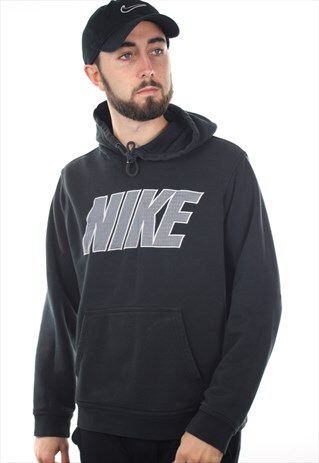 VINTAGE NIKE BIG LOGO HOODIE SWEATSHIRT